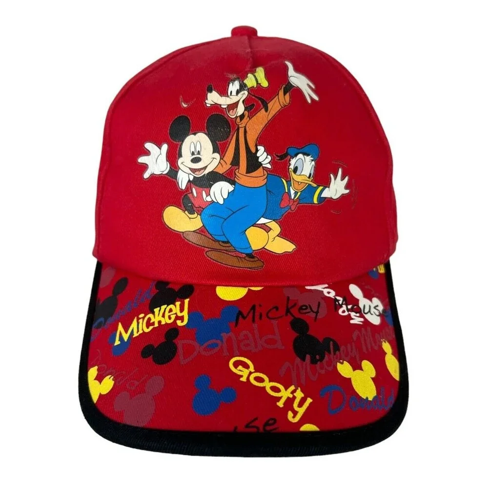 Disney Mickey Mouse & Friends Adjustable Boys Ball Cap Hat 2009  NWOT